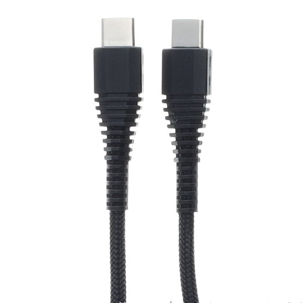 Zeikos Built tough 6ft USBC-USBC cable Black BLT11